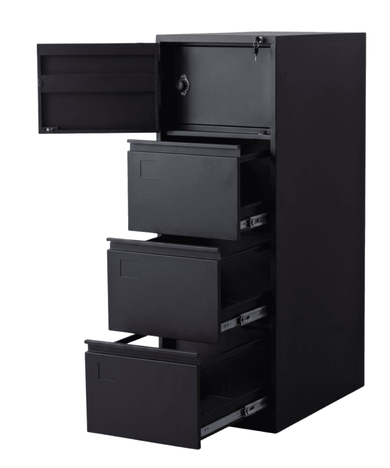 AR108 Archivo de 3 gavetas + caja