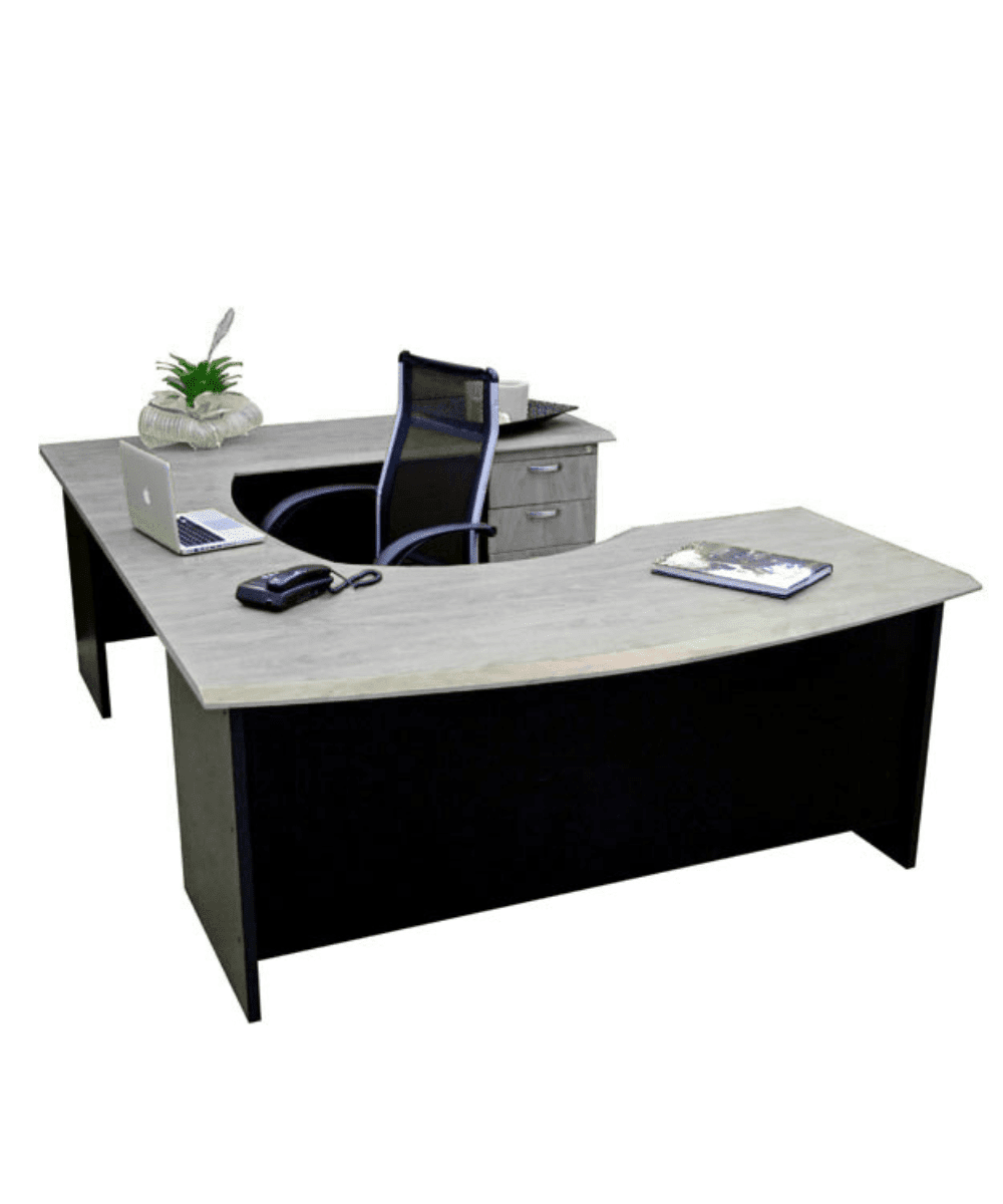EG609 Escritorio gerencial en U - Imagen 3