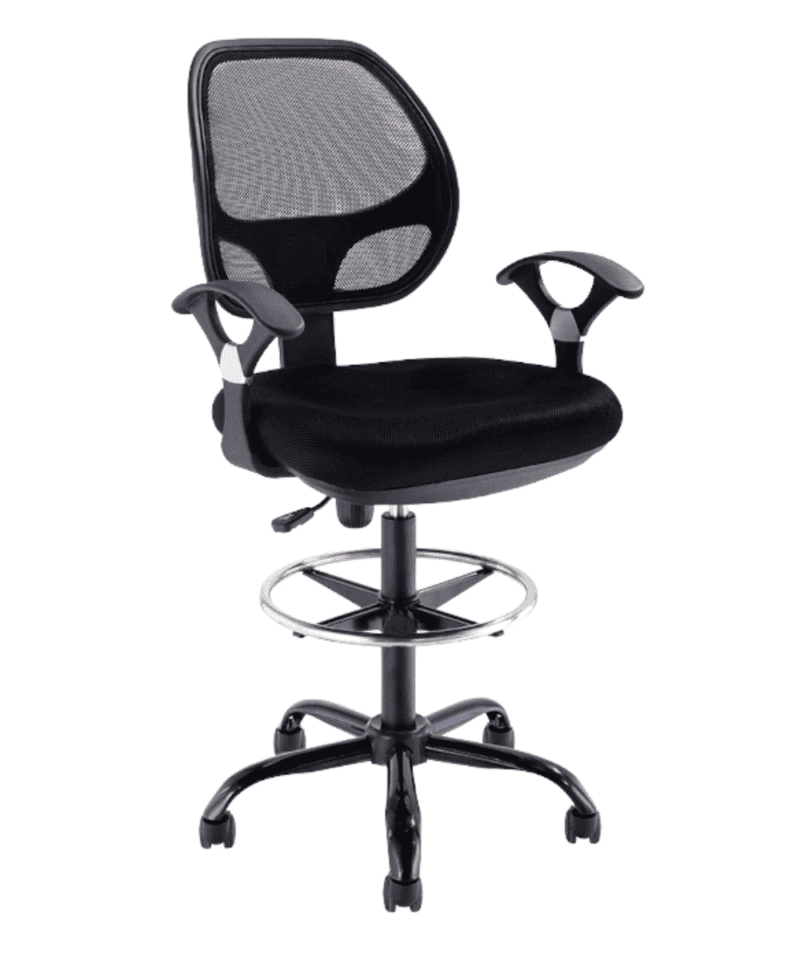 Silla para cajero de malla