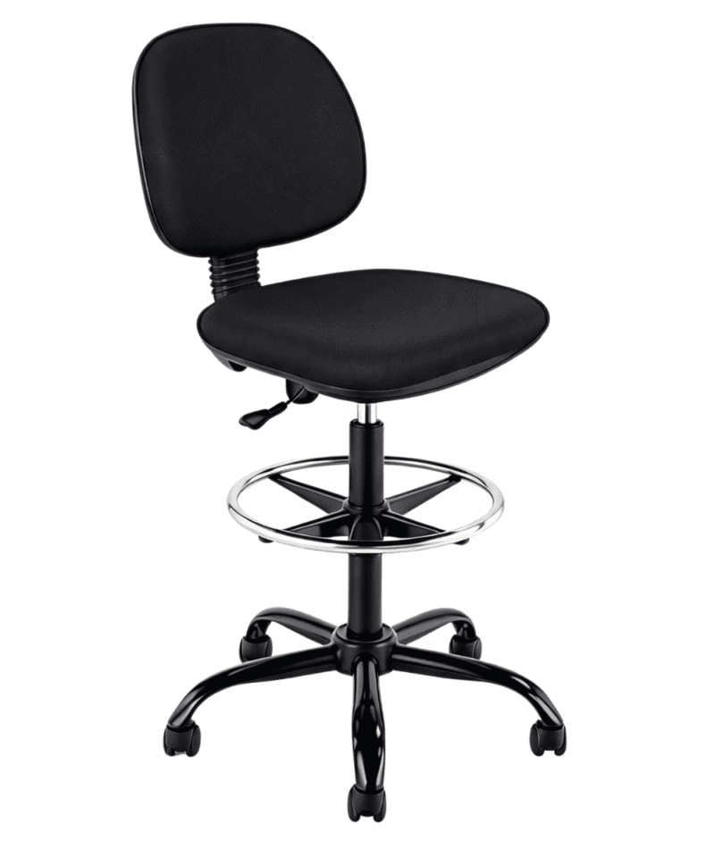 Silla para cajero de tela