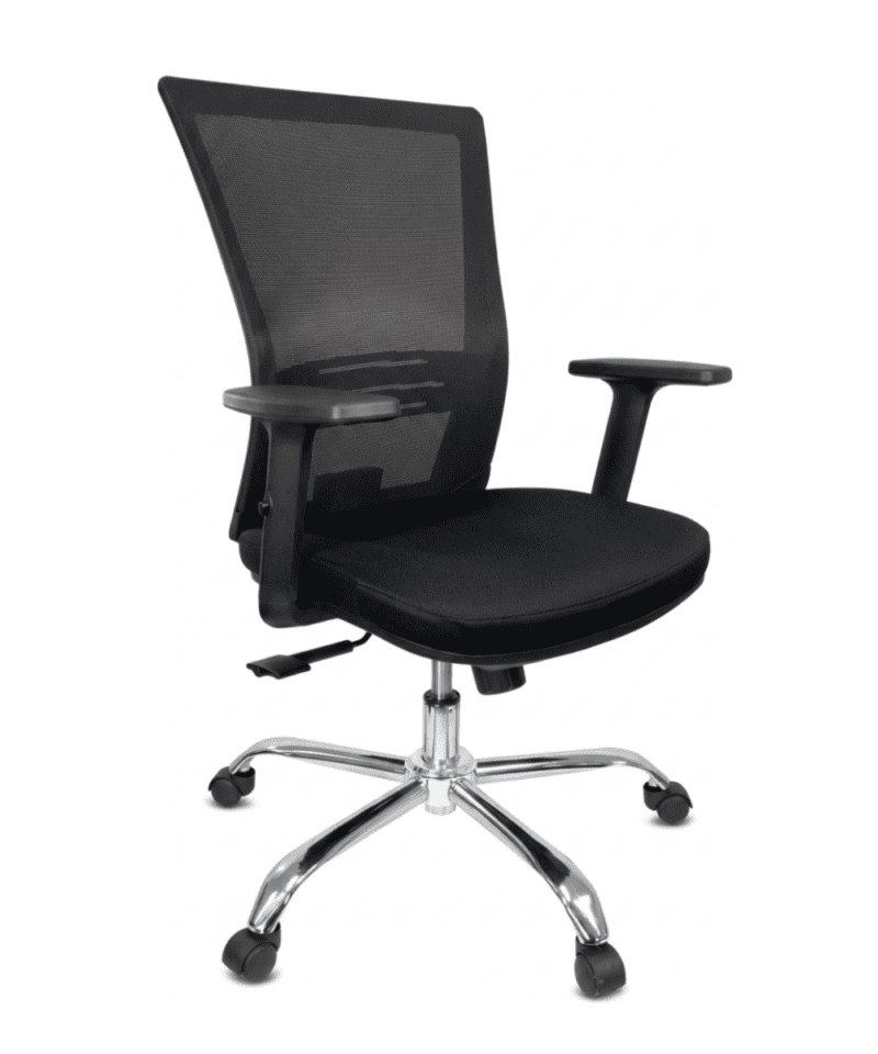Silla ejecutiva con respaldo de malla