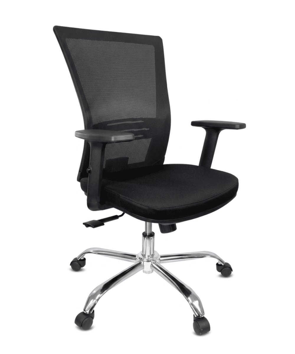 Silla ejecutiva con respaldo de malla