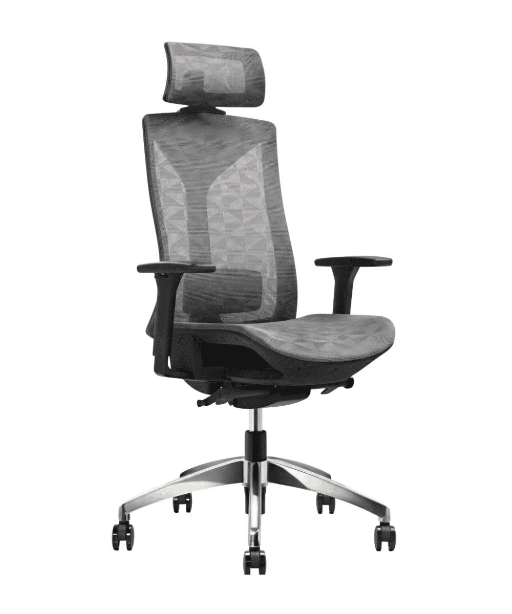 Silla de malla ejecutiva