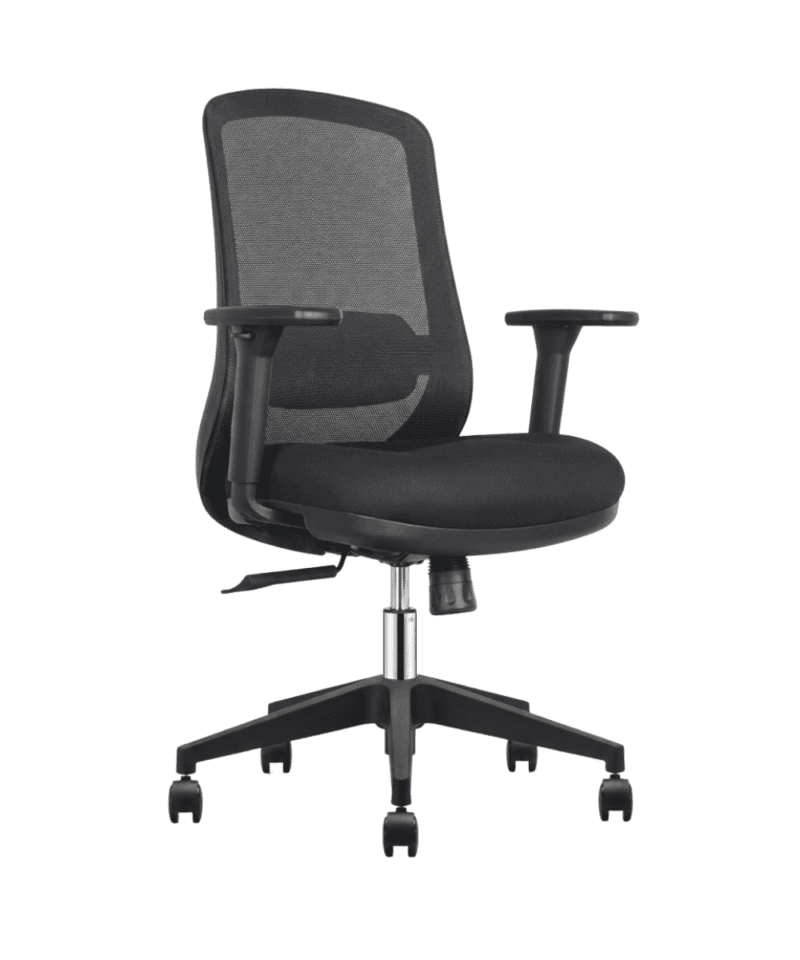 Silla ejecutiva con respaldo de malla