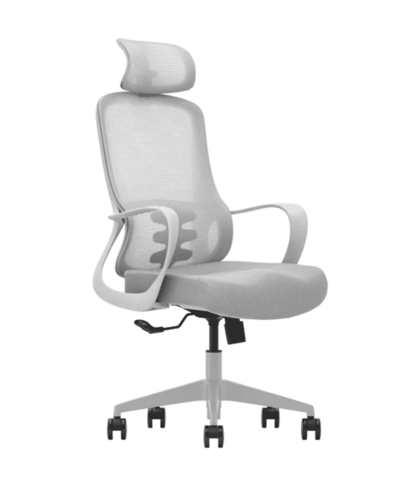 Silla gerencial gris