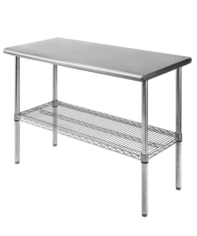 AE806 Estante o Mesa de acero inoxidable