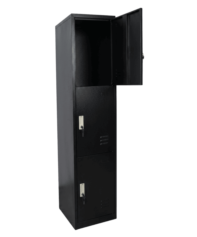 AL923 Locker de 3 puertas con chapa