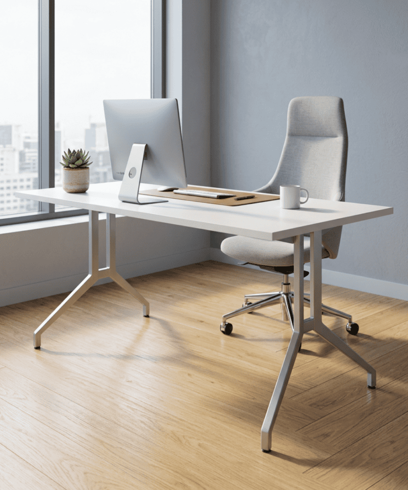 MEC17 Mesa rectangular sin rodos