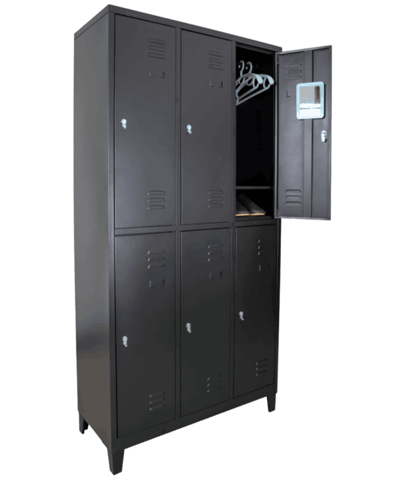 Locker de 6 puertas