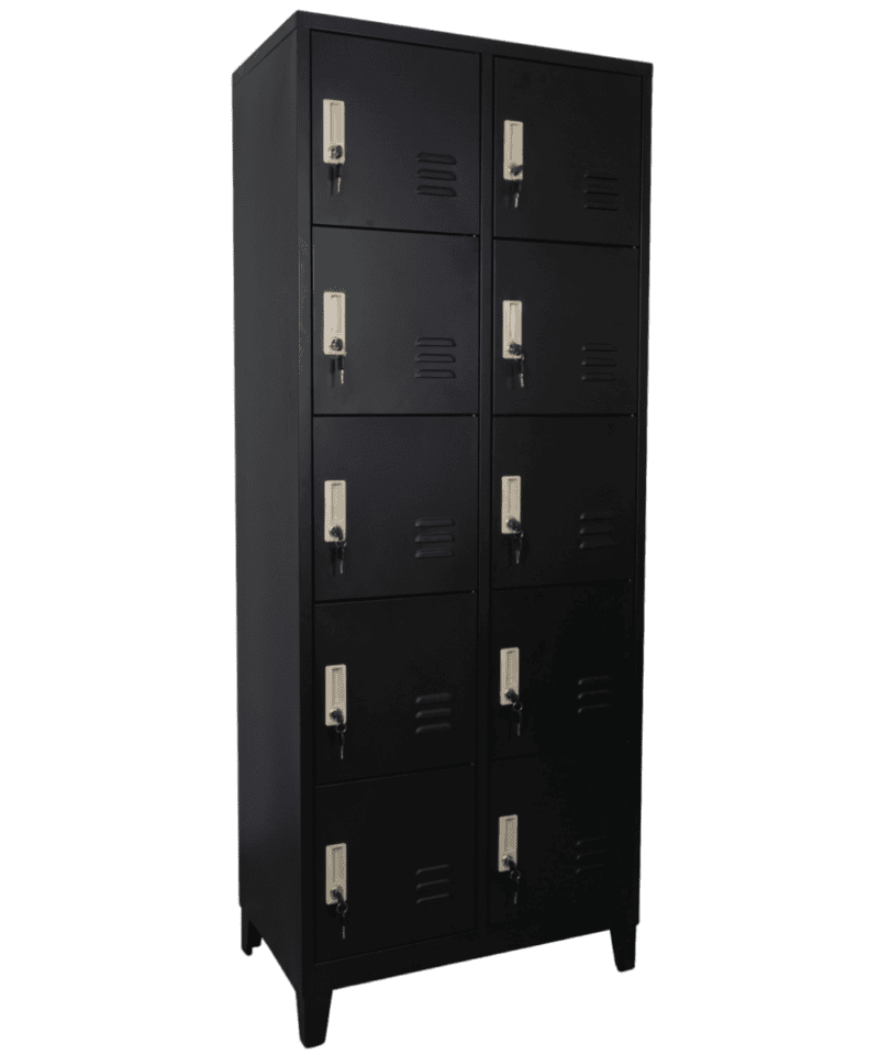 AL926 Locker de 10 puertas con chapa