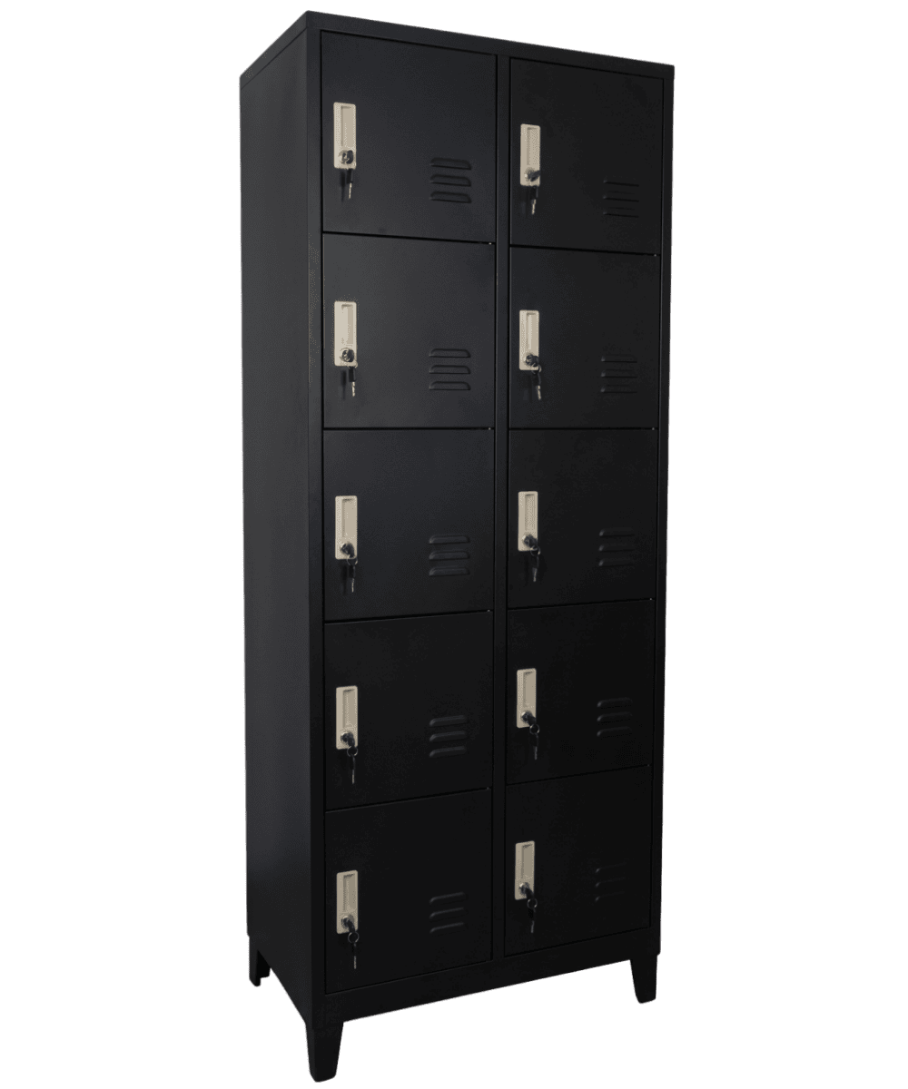 AL926 Locker de 10 puertas con chapa