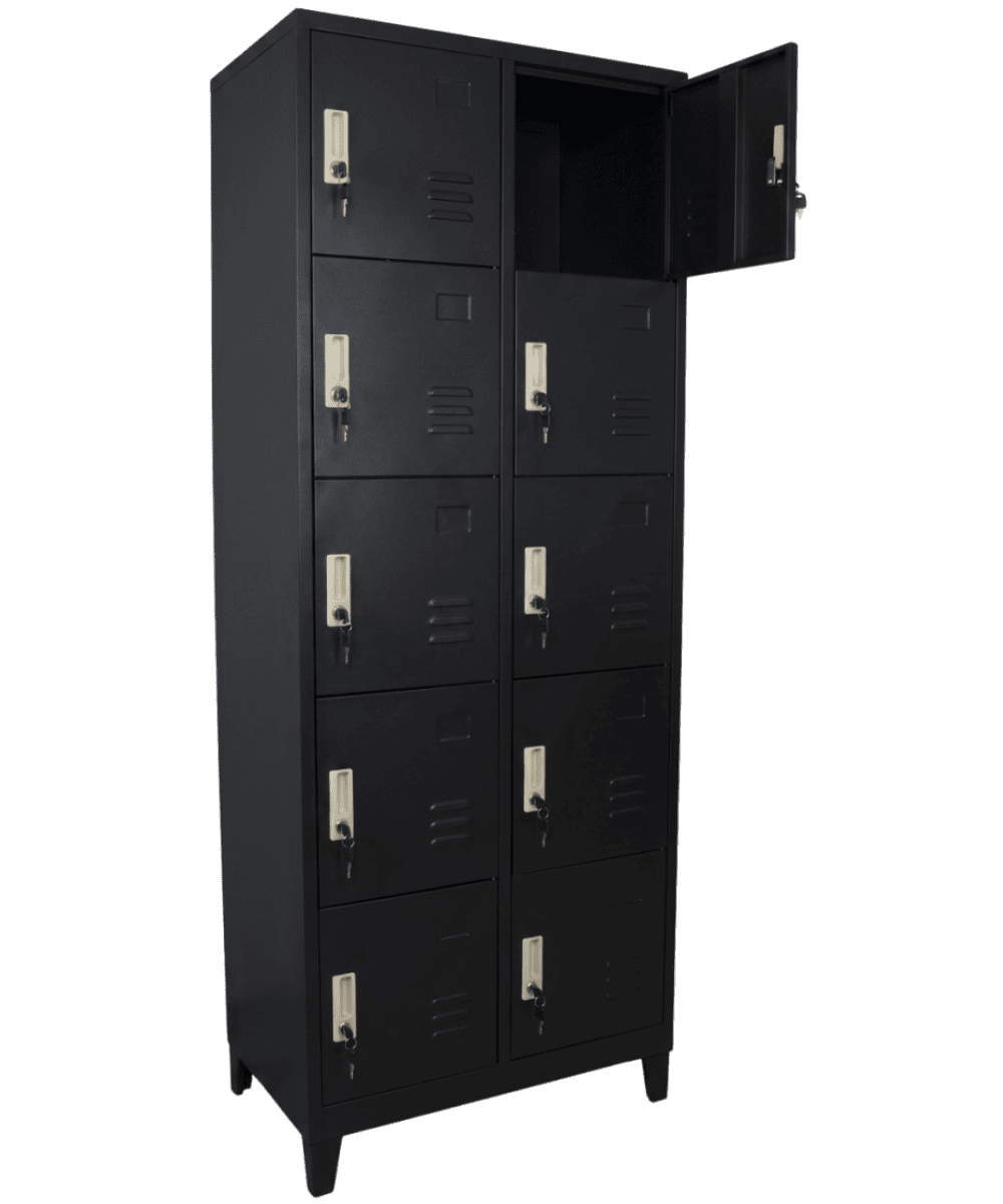 AL926 Locker de 10 puertas con chapa - Imagen 2