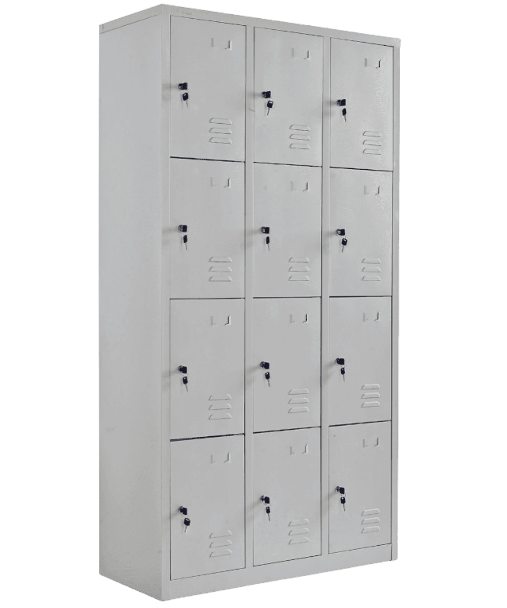 AL929 Locker de 12 puertas con chapa - Imagen 2