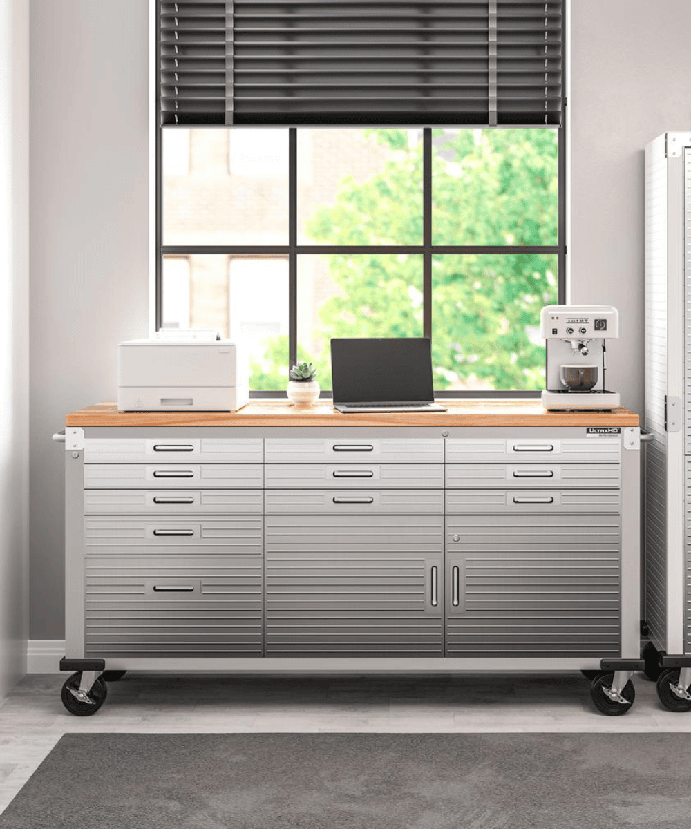 Mesa de Trabajo y Almacenamiento con Ruedas MEC20 - Imagen 3