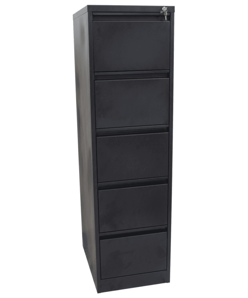 Archivo de metal de 5 gavetas